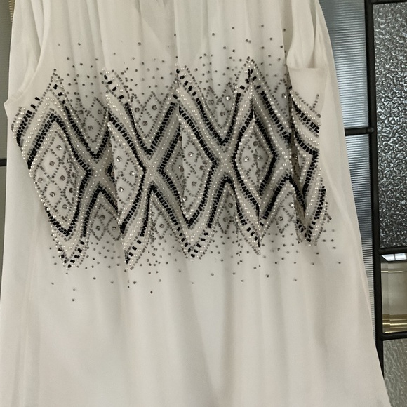 Beautiful Beaded Halter Top - Picture 3 of 4